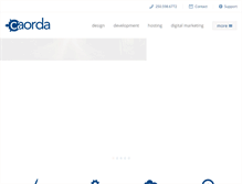 Tablet Screenshot of caorda.com
